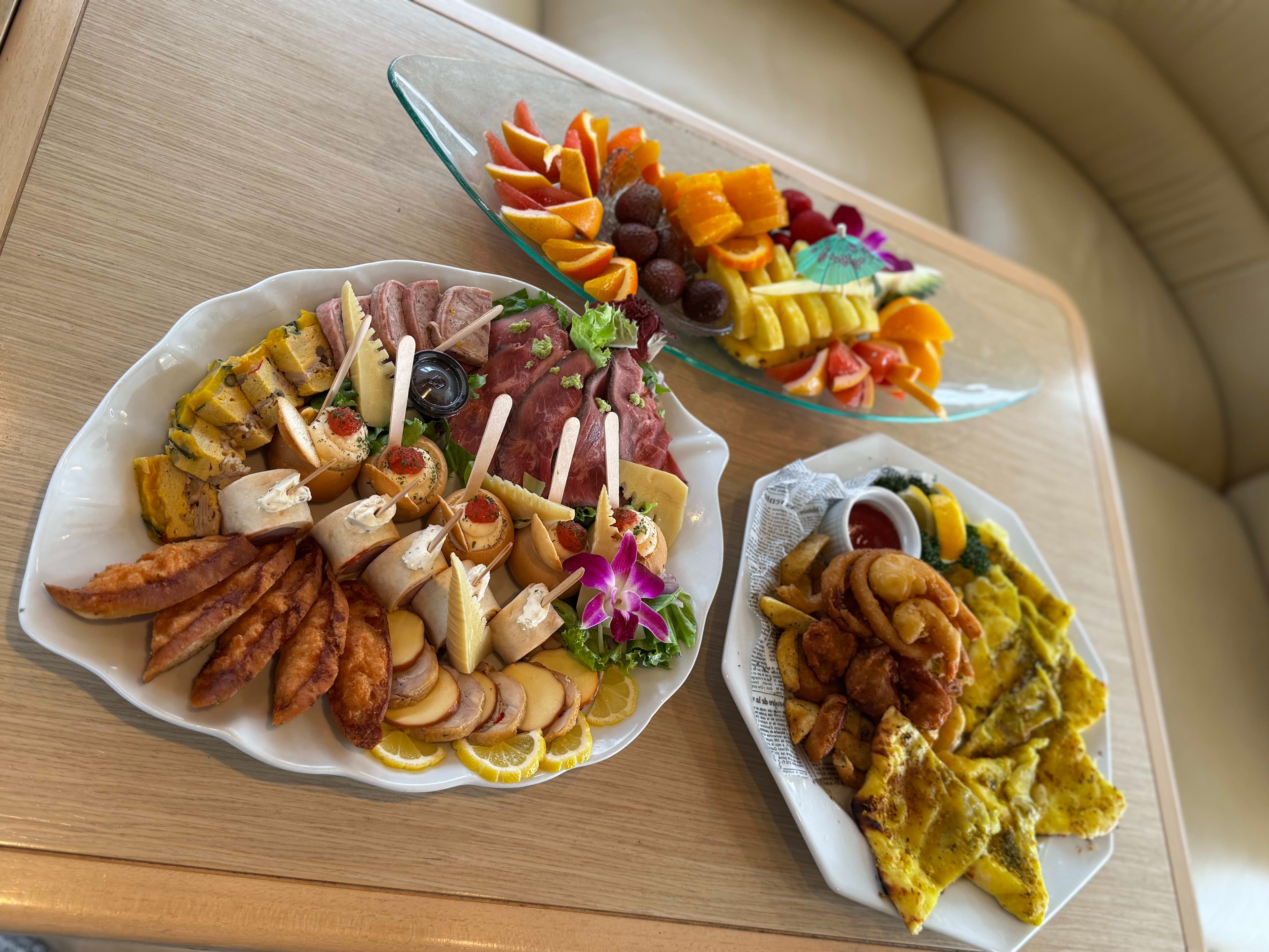 Yacht charter celebration and guest experience